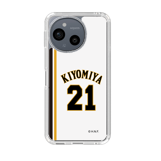 スリムプロテクションケース［ 北海道日本ハムファイターズ - 2004復刻レプリカ#21 KIYOMIYA ］