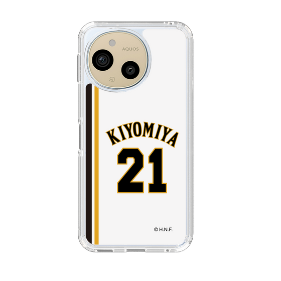 スリムプロテクションケース［ 北海道日本ハムファイターズ - 2004復刻レプリカ#21 KIYOMIYA ］