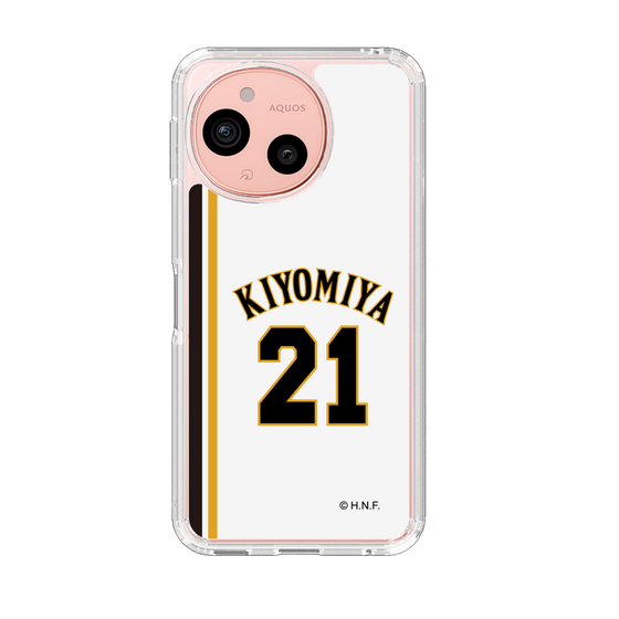 スリムプロテクションケース［ 北海道日本ハムファイターズ - 2004復刻レプリカ#21 KIYOMIYA ］