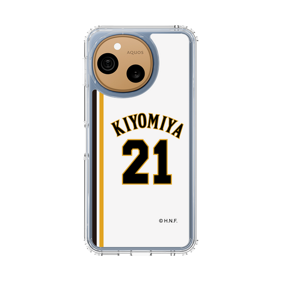 スリムプロテクションケース［ 北海道日本ハムファイターズ - 2004復刻レプリカ#21 KIYOMIYA ］