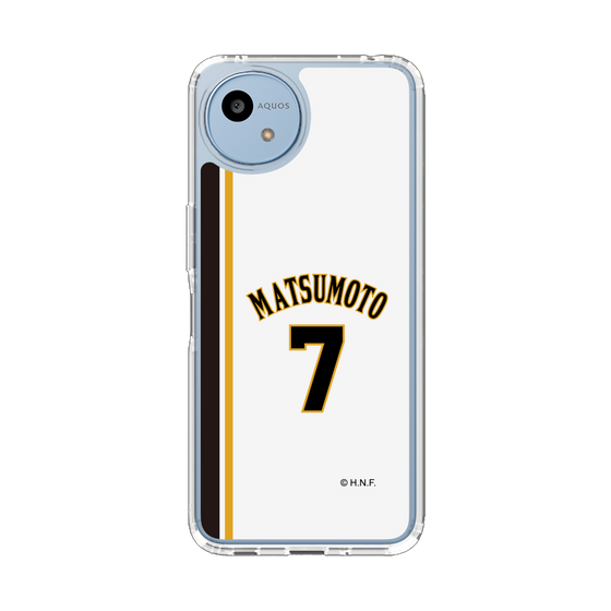 スリムプロテクションケース［ 北海道日本ハムファイターズ - 2004復刻レプリカ#7 MATSUMOTO ］