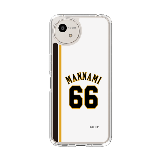 スリムプロテクションケース［ 北海道日本ハムファイターズ - 2004復刻レプリカ#66 MANNAMI ］