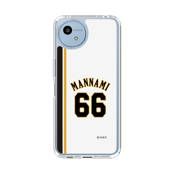 スリムプロテクションケース［ 北海道日本ハムファイターズ - 2004復刻レプリカ#66 MANNAMI ］