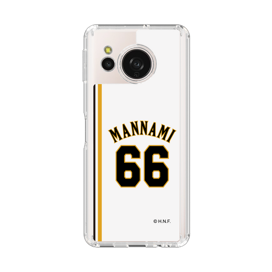 スリムプロテクションケース［ 北海道日本ハムファイターズ - 2004復刻レプリカ#66 MANNAMI ］