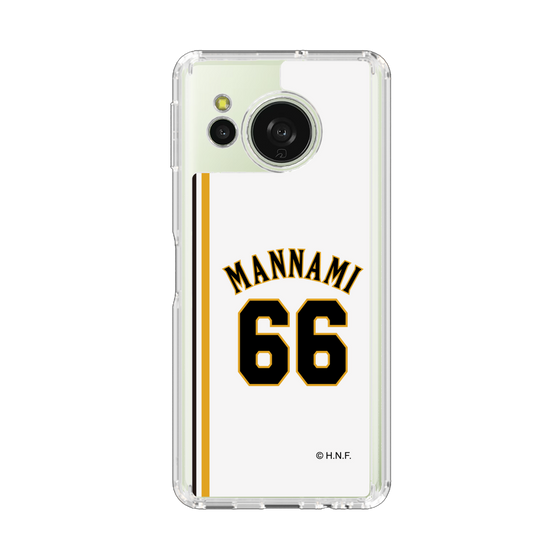 スリムプロテクションケース［ 北海道日本ハムファイターズ - 2004復刻レプリカ#66 MANNAMI ］