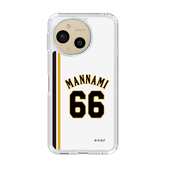 スリムプロテクションケース［ 北海道日本ハムファイターズ - 2004復刻レプリカ#66 MANNAMI ］