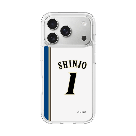 スリムプロテクションケース［ 北海道日本ハムファイターズ - 2011復刻レプリカ#1 SHINJO ］