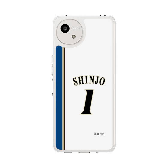 スリムプロテクションケース［ 北海道日本ハムファイターズ - 2011復刻レプリカ#1 SHINJO ］