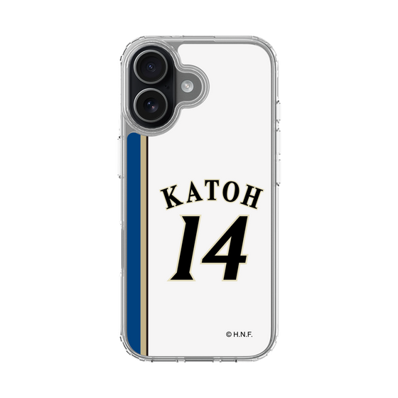 スリムプロテクションケース［ 北海道日本ハムファイターズ - 2011復刻レプリカ#14 KATOH ］