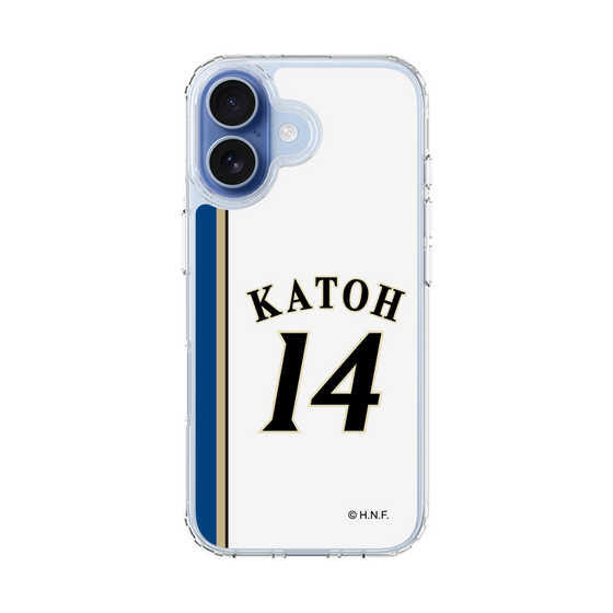 スリムプロテクションケース［ 北海道日本ハムファイターズ - 2011復刻レプリカ#14 KATOH ］