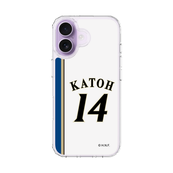 スリムプロテクションケース［ 北海道日本ハムファイターズ - 2011復刻レプリカ#14 KATOH ］