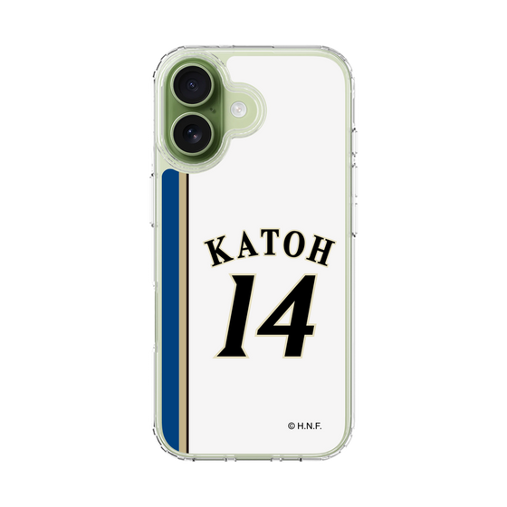 スリムプロテクションケース［ 北海道日本ハムファイターズ - 2011復刻レプリカ#14 KATOH ］
