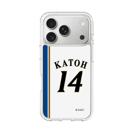 スリムプロテクションケース［ 北海道日本ハムファイターズ - 2011復刻レプリカ#14 KATOH ］