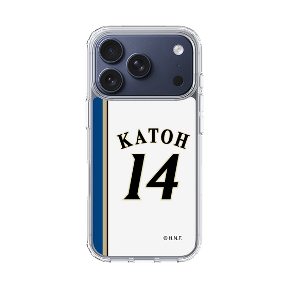 スリムプロテクションケース［ 北海道日本ハムファイターズ - 2011復刻レプリカ#14 KATOH ］