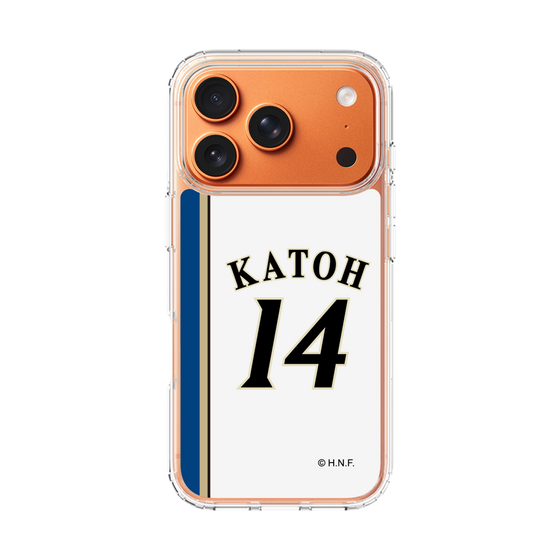 スリムプロテクションケース［ 北海道日本ハムファイターズ - 2011復刻レプリカ#14 KATOH ］