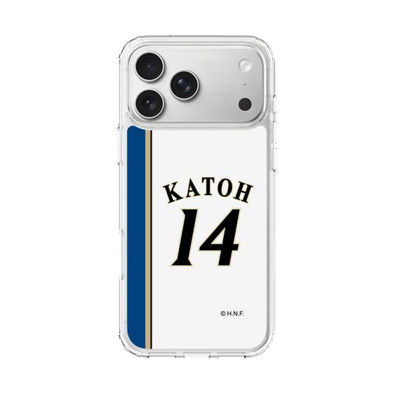 スリムプロテクションケース［ 北海道日本ハムファイターズ - 2011復刻レプリカ#14 KATOH ］
