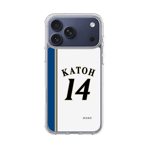 スリムプロテクションケース［ 北海道日本ハムファイターズ - 2011復刻レプリカ#14 KATOH ］