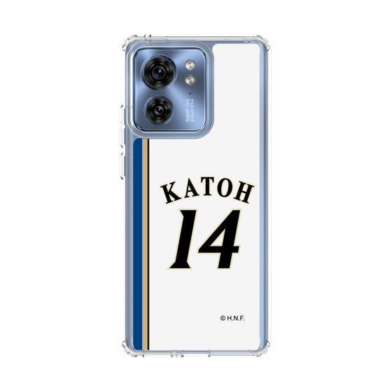 スリムプロテクションケース［ 北海道日本ハムファイターズ - 2011復刻レプリカ#14 KATOH ］