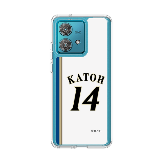 スリムプロテクションケース［ 北海道日本ハムファイターズ - 2011復刻レプリカ#14 KATOH ］