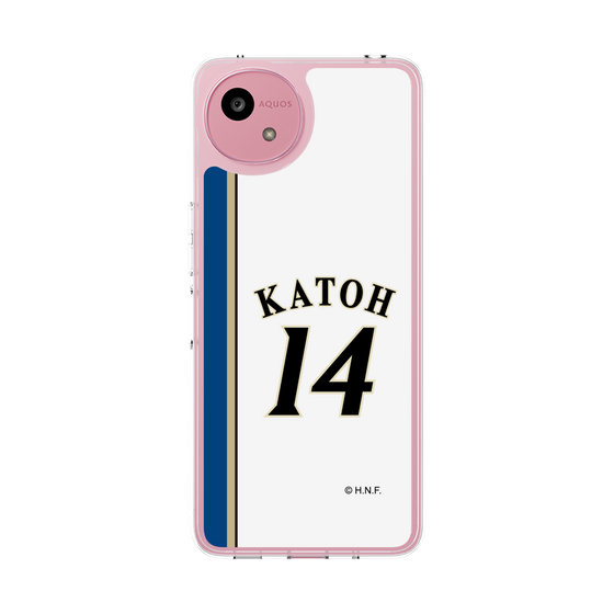 スリムプロテクションケース［ 北海道日本ハムファイターズ - 2011復刻レプリカ#14 KATOH ］
