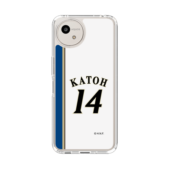 スリムプロテクションケース［ 北海道日本ハムファイターズ - 2011復刻レプリカ#14 KATOH ］
