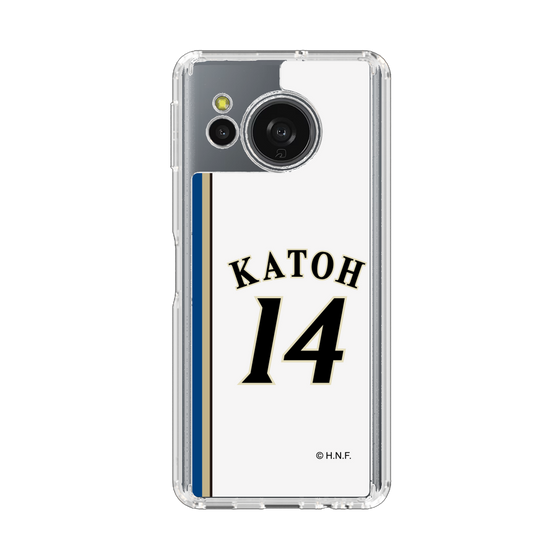 スリムプロテクションケース［ 北海道日本ハムファイターズ - 2011復刻レプリカ#14 KATOH ］