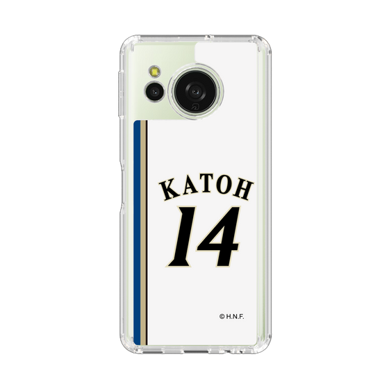 スリムプロテクションケース［ 北海道日本ハムファイターズ - 2011復刻レプリカ#14 KATOH ］