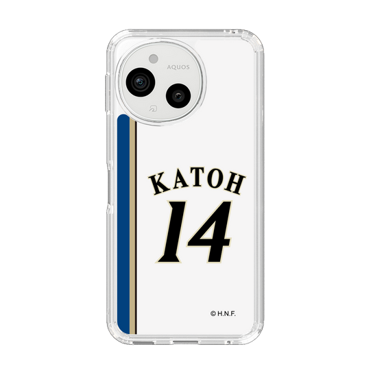 スリムプロテクションケース［ 北海道日本ハムファイターズ - 2011復刻レプリカ#14 KATOH ］