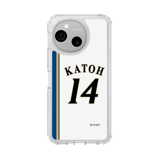 スリムプロテクションケース［ 北海道日本ハムファイターズ - 2011復刻レプリカ#14 KATOH ］