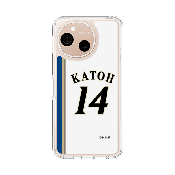スリムプロテクションケース［ 北海道日本ハムファイターズ - 2011復刻レプリカ#14 KATOH ］