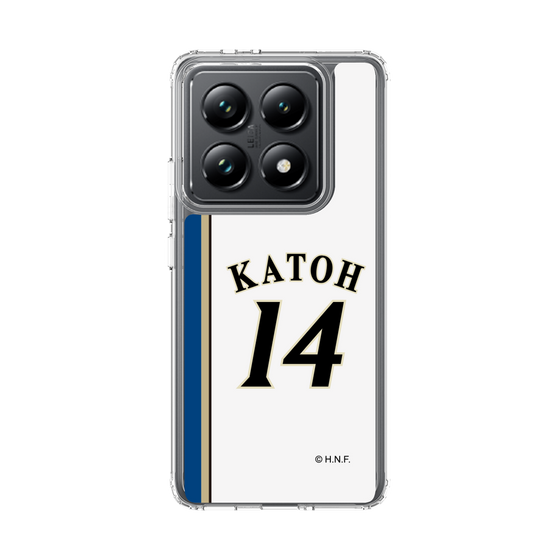 スリムプロテクションケース［ 北海道日本ハムファイターズ - 2011復刻レプリカ#14 KATOH ］