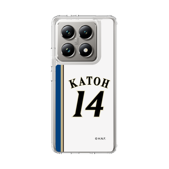 スリムプロテクションケース［ 北海道日本ハムファイターズ - 2011復刻レプリカ#14 KATOH ］
