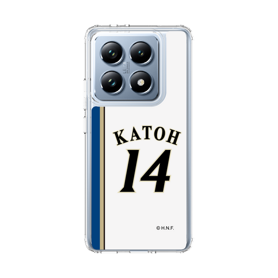 スリムプロテクションケース［ 北海道日本ハムファイターズ - 2011復刻レプリカ#14 KATOH ］