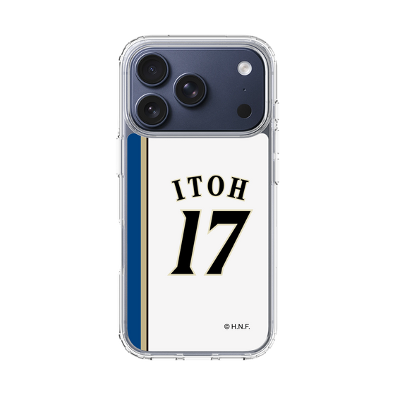 スリムプロテクションケース［ 北海道日本ハムファイターズ - 2011復刻レプリカ#17 ITOH ］