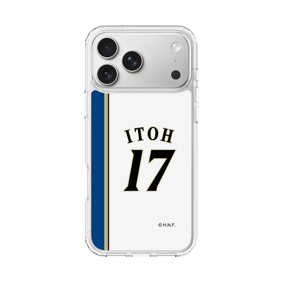 スリムプロテクションケース［ 北海道日本ハムファイターズ - 2011復刻レプリカ#17 ITOH ］