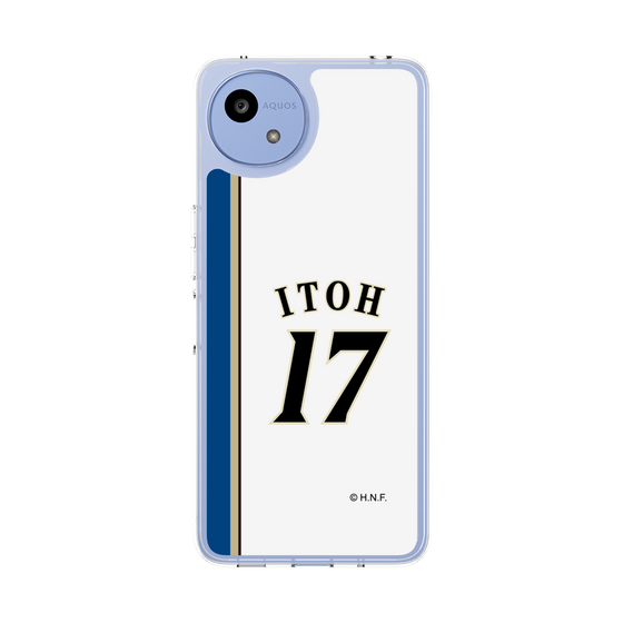 スリムプロテクションケース［ 北海道日本ハムファイターズ - 2011復刻レプリカ#17 ITOH ］