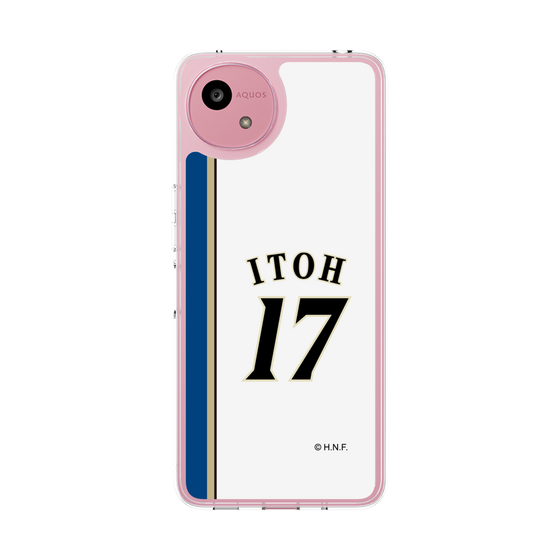 スリムプロテクションケース［ 北海道日本ハムファイターズ - 2011復刻レプリカ#17 ITOH ］