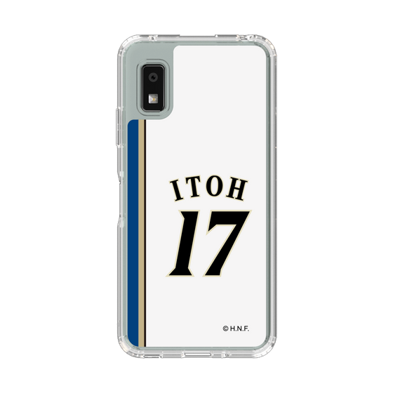 スリムプロテクションケース［ 北海道日本ハムファイターズ - 2011復刻レプリカ#17 ITOH ］
