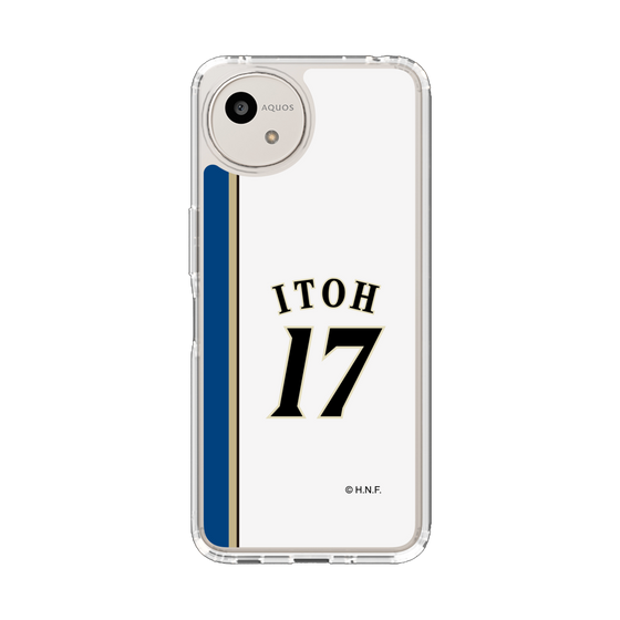 スリムプロテクションケース［ 北海道日本ハムファイターズ - 2011復刻レプリカ#17 ITOH ］