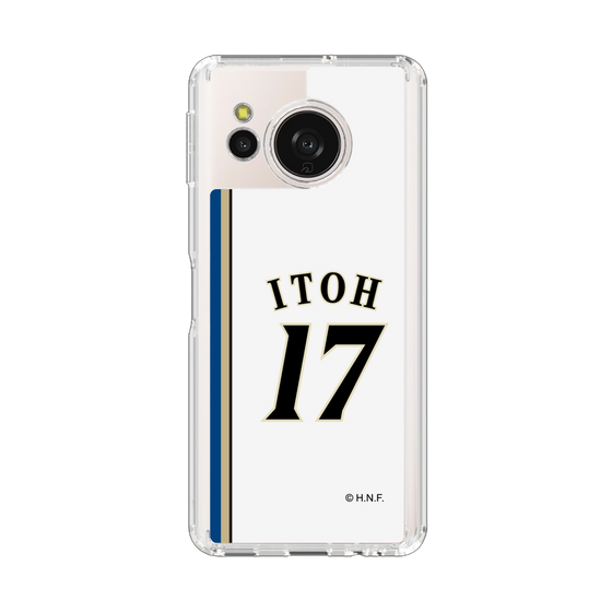 スリムプロテクションケース［ 北海道日本ハムファイターズ - 2011復刻レプリカ#17 ITOH ］