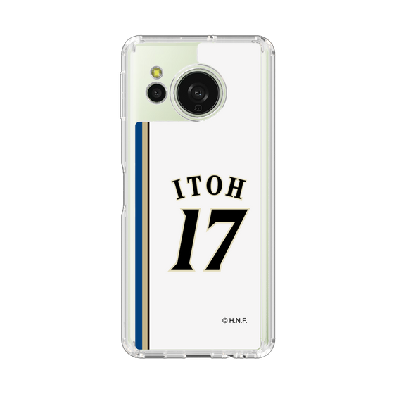 スリムプロテクションケース［ 北海道日本ハムファイターズ - 2011復刻レプリカ#17 ITOH ］