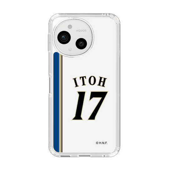 スリムプロテクションケース［ 北海道日本ハムファイターズ - 2011復刻レプリカ#17 ITOH ］