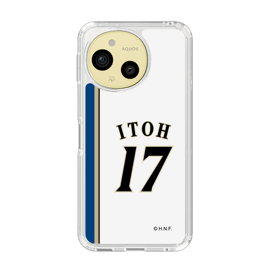 スリムプロテクションケース［ 北海道日本ハムファイターズ - 2011復刻レプリカ#17 ITOH ］