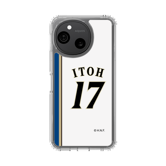 スリムプロテクションケース［ 北海道日本ハムファイターズ - 2011復刻レプリカ#17 ITOH ］