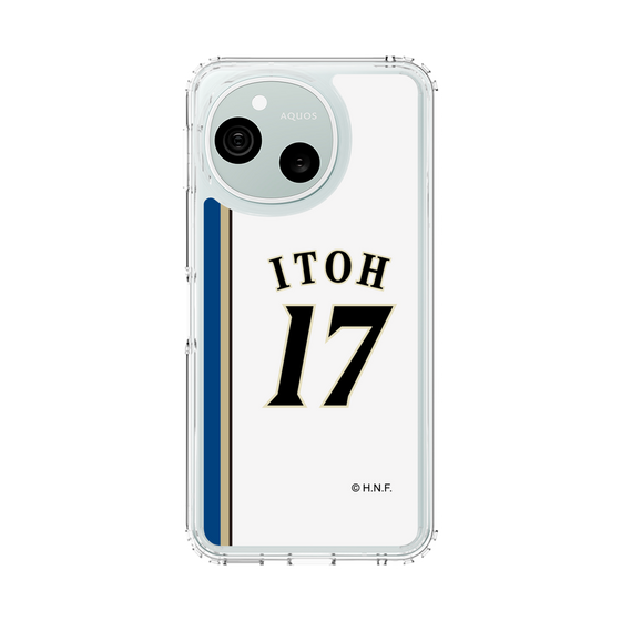 スリムプロテクションケース［ 北海道日本ハムファイターズ - 2011復刻レプリカ#17 ITOH ］