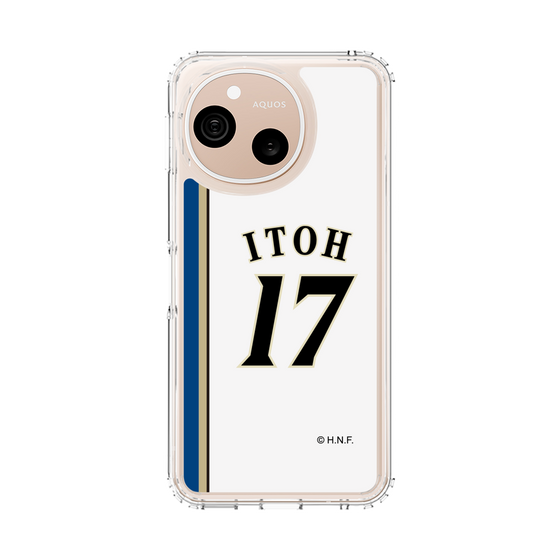 スリムプロテクションケース［ 北海道日本ハムファイターズ - 2011復刻レプリカ#17 ITOH ］