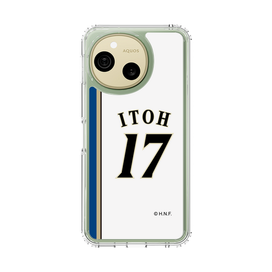 スリムプロテクションケース［ 北海道日本ハムファイターズ - 2011復刻レプリカ#17 ITOH ］