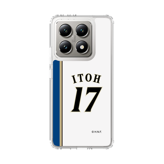 スリムプロテクションケース［ 北海道日本ハムファイターズ - 2011復刻レプリカ#17 ITOH ］