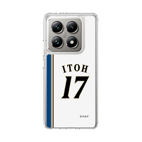 スリムプロテクションケース［ 北海道日本ハムファイターズ - 2011復刻レプリカ#17 ITOH ］
