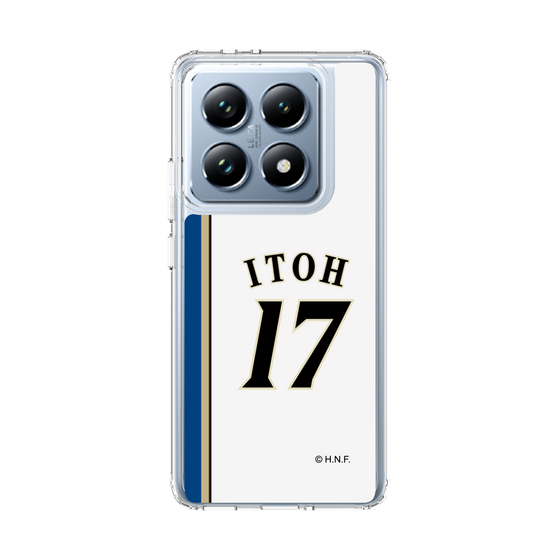 スリムプロテクションケース［ 北海道日本ハムファイターズ - 2011復刻レプリカ#17 ITOH ］